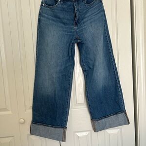 Madewell Superwide-Leg Jeans in Fannin Wash